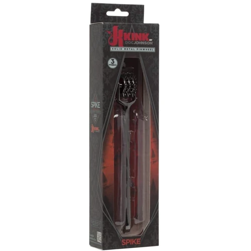 Колесо Вартенберга игольчатое на 3 ряда зубцов Doc Johnson Kink- Spike - Solid Metal Pinwheel - 3 Wh