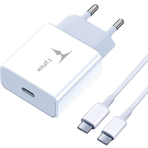 

T-PHOX USB-C Wall Charger 18W White with USB-C Сable