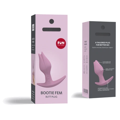 Анальна пробка Fun Factory Bootie Fem rose