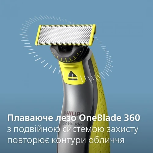 Машинка для стрижки (триммер) Philips OneBlade QP2830/20 фото 12