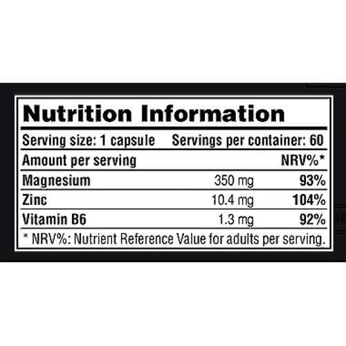 Galvanize Nutrition ZMB Pro 60 caps: Пол Унисекс