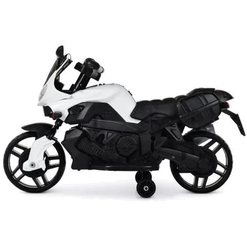 Детский электромотоцикл 2 колесный Bambi Racer белый (M 4080EL-1): Максимальная скорость, км/ч 4