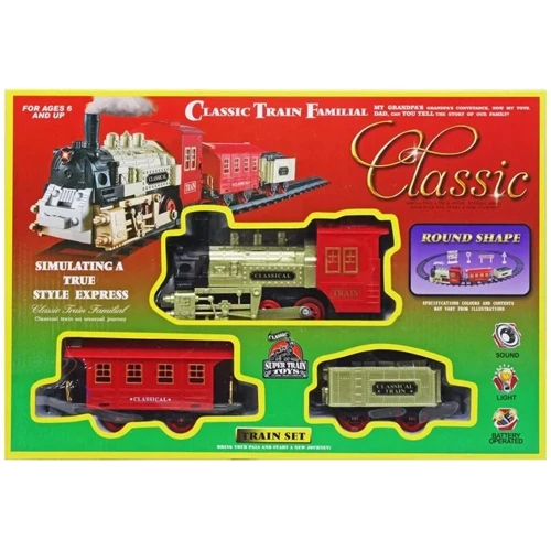Залізниця Mic Classic train familiar з поїздом (816-2)