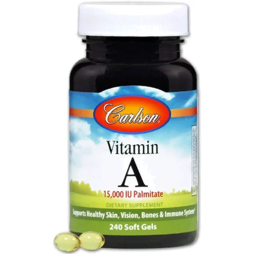 Carlson Labs Vitamin A 15.000 IU Витамин А 240 гелевых капсул