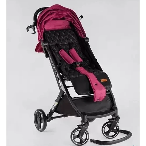 Коляска прогулянкова дитяча Joy Comfort L-20115 рожева: Кількість блоків 1