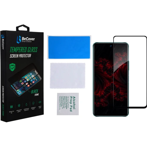 Аксессуар для смартфона BeCover Tempered Glass Black for Infinix Hot 11S (X6812) (707600)