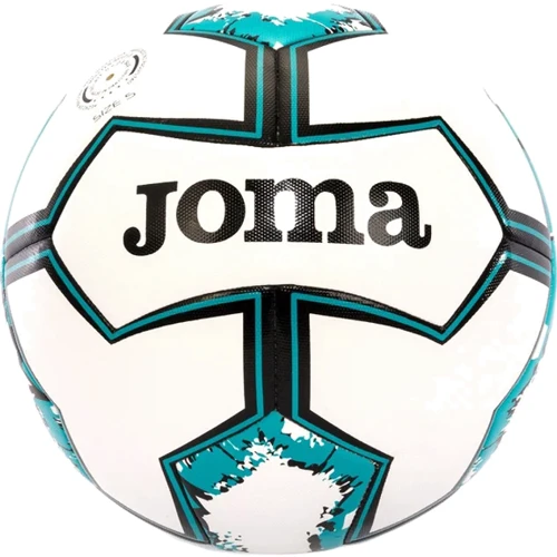 Мяч для игры Joma DYNAMIC II футбольный Бело-бирюзовый Уни 5 (400853.223)