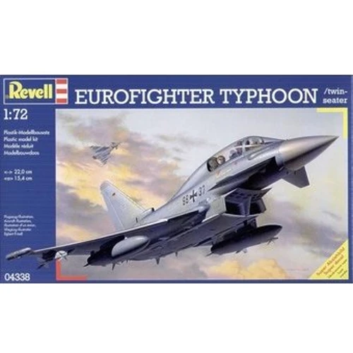 Revell (1:72) Самолет (1998г.,Герм./Великобрит./Итал./Исп.) Eurofighter Typhoon Twin-seater (04338): Производитель Revell
