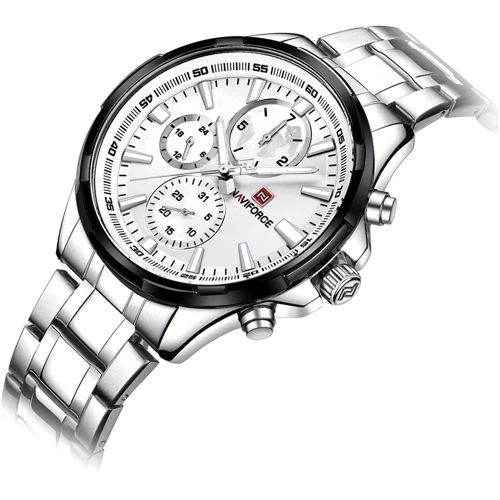 Наручные часы Naviforce 9089s Silver-White (NF9089SW): Водонепроницаемость 3 ATM