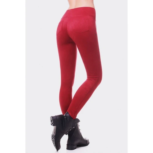 Легінси ArtStyleLeggings LSN-251B-40 40 бордові: Вид легінси