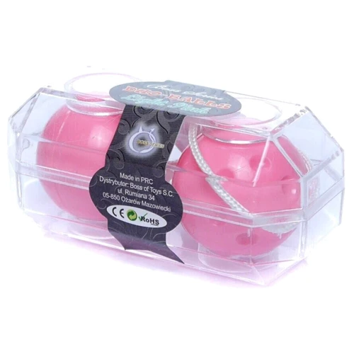 Вагинальные шарики Duo balls Light Pink, BS6700032