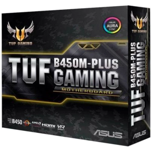 ASUS TUF B450M-PLUS GAMING: Роз'єми на задній панелі USB 3.1 Gen 2, USB 3.0 (USB 3.1 Gen 1)