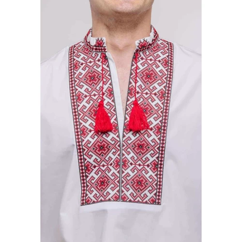 Вишиванка SVARGA Сварга 48 (40) біла фото 1