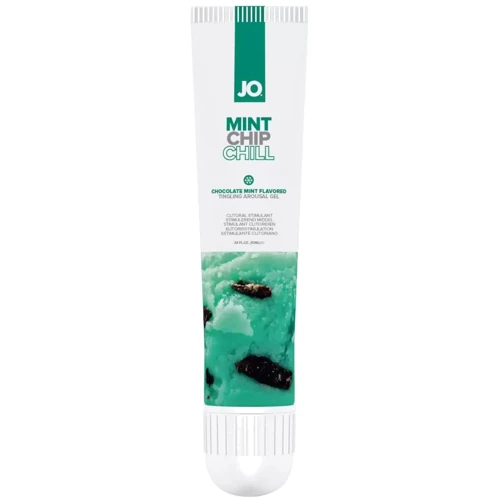 Гель для клитора System JO Stimulant - Mint Chip Chill со вкусом мятного мороженного (10 мл)