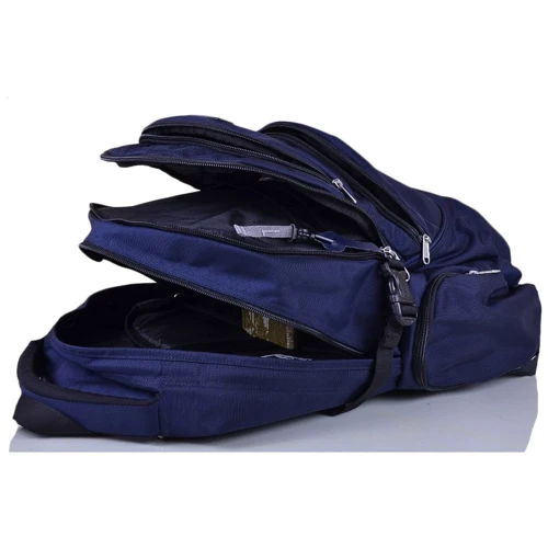 Рюкзак для ноутбуков 15" Onepolar синий (W1515-navy): Тип ручки Плечевой ремень, Короткая ручка