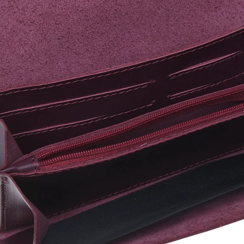 Жіночий гаманець Ricco Grande бордовий (vchn-pc-vv-burgundy): Формат гаманця горизонтальний
