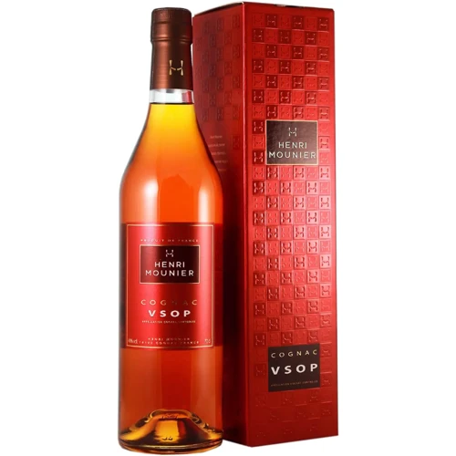 Коньяк Henri Mounier VSOP (подар. уп.) 40% 0.7 л (WHS3259680000108)