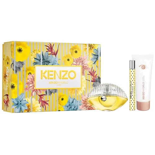 Парфюмированный набор Kenzo World Power 50 ml + 10 ml + 75 ml