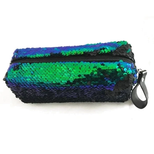 

Пенал-косметичка Yes GP-01 Green Sequins (532693)