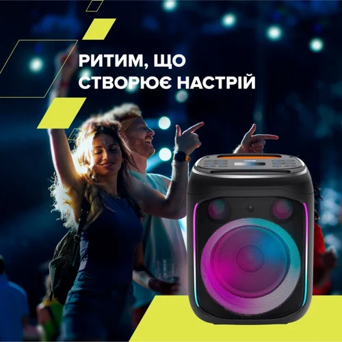 Акустика Proove Monitor 40W Black (PSMN40000001): Питание Li-ion аккумулятор