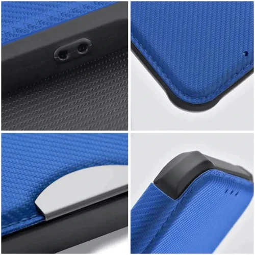 Чехол для телефонов Mobile Case Getman Razor Blue for Samsung A065 Galaxy A06: Материал Искусственная кожа + силикон