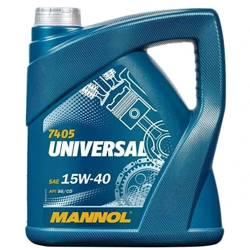 Моторна олія мінеральна Mannol UNIVERSAL 15W-40, 4л (MN7405-4)
