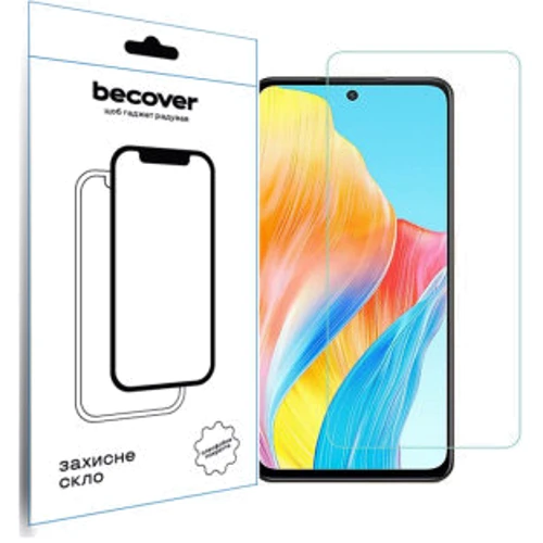 Аксессуар для смартфона BeCover Tempered Glass Black for Oppo A98 5G (709772)