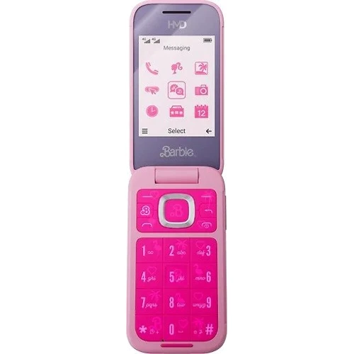 Мобільний телефон HMD Barbie Phone Pink: Камера 0.3 Мп / Rear flash LED
