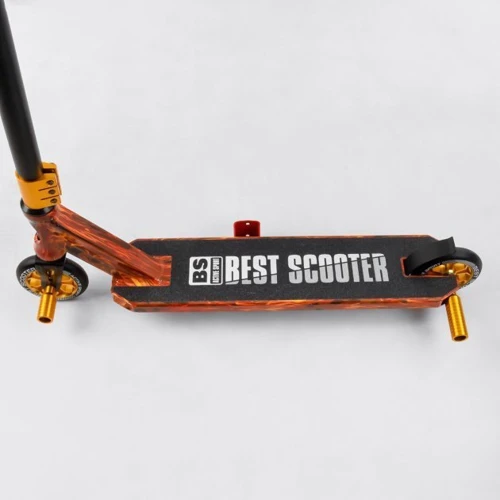 Самокат трюковый Best Scooter оранжевый (BS-77225): Тип колес литые