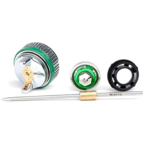 Комплект форсунки 1.0мм для краскопульта HVLP II mini PT-0128 Intertool PT-2106