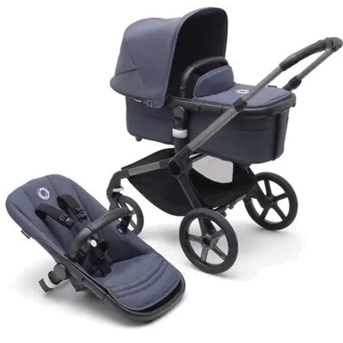 Универсальная коляска Bugaboo Fox 5 2 в 1 Graphite/Stormy Blue (100051001)