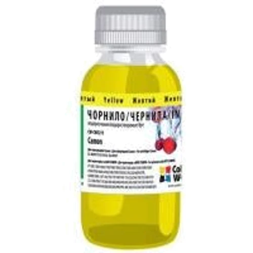 Чернила ColorWay Canon CL-41/38/411/511/CLI-8/426/521Yellow 200 мл (CW-CW521Y02): Цвет Yellow
