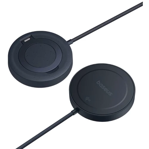 Зарядное устройство Baseus Wireless Charging Magnetic Mini4 Stand 15W Black (P10273300121-02) for Apple iPhone 16 I 15 I 14 I 13 I 12 series: Тип беспроводное