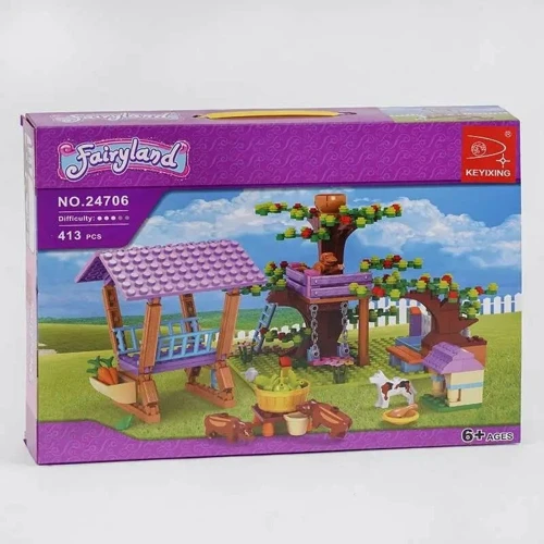 Конструктор Ausini Fairyland Хозяйственный двор 413 деталей (24706)