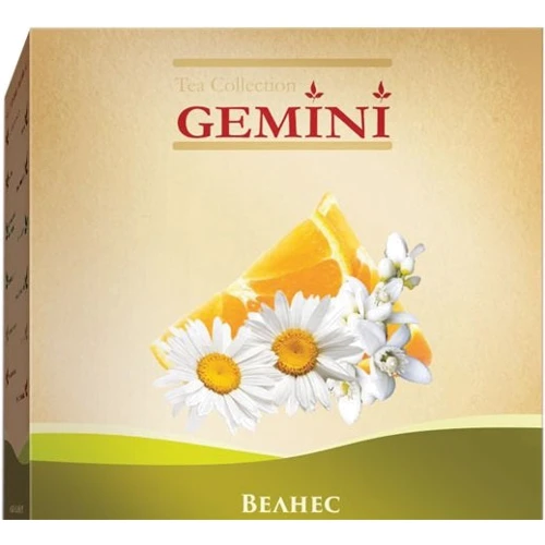 Чай Gemini травяной Tea Collection Grand Pack Велнес 15х3.5 г (4820156430935)