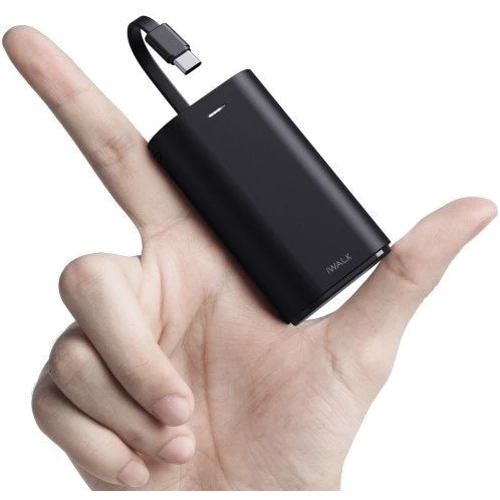 Внешний аккумулятор iWALK Power Bank Link Me 10000mAh USB-C Black (DBL10000C): Количество USB 1