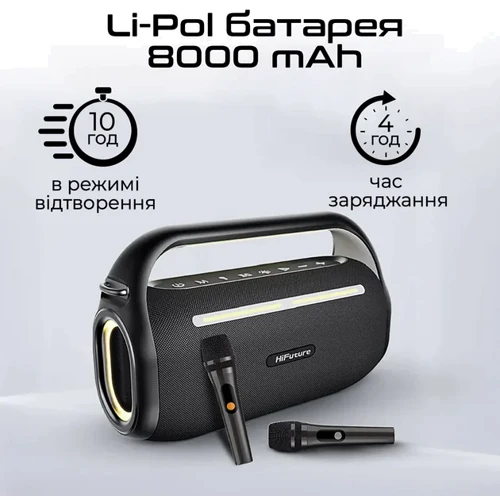 Акустика HiFuture Musicbox 100 Black (musicbox100.black): Совместимость Android, iOS, Windows
