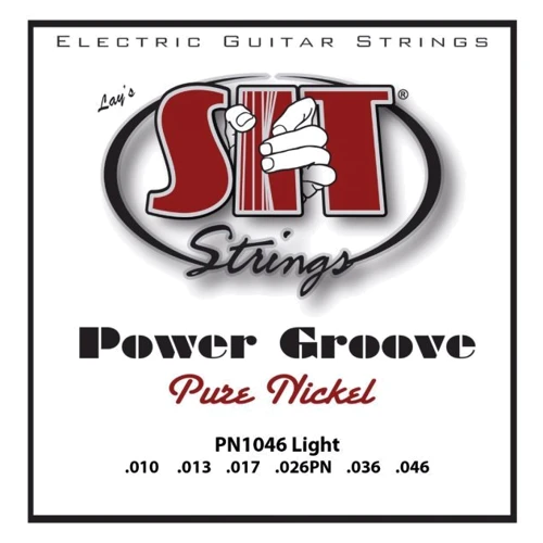 Струна для гитар Струны для электрогитары SIT PN1046 Light Pure Nickel Wound Electric Guitar String 10/46 (226919)