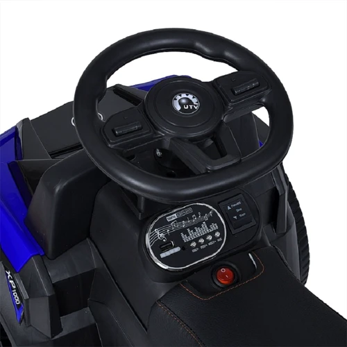 Детский электромобиль-толокар 2в1 Bambi Квадроцикл синий (M 4803EL-4)