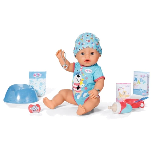 Кукла Baby Born Очаровательный мальчик с аксессуарами 43 см (834992): Возраст от 3 лет