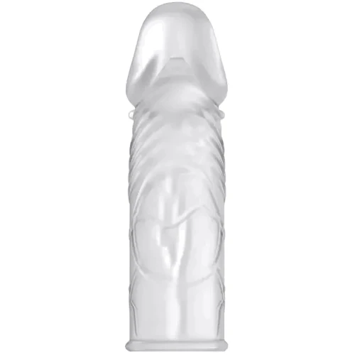Насадка на член LYBAILE Super Silikon Penis Sleeve Clear