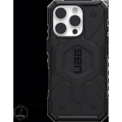 Чохол для iPhone Urban Armor Gear UAG Pathfinder Magsafe Black (114468114040) для iPhone 16 Pro