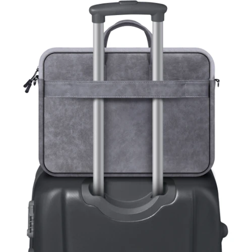 Сумка для ноутбуков Defender 15.6" Solid Gray (26088): Материал полиуретан