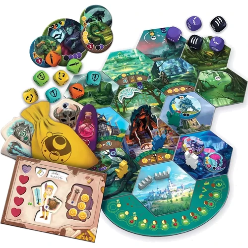 Настільна гра Rebel Chronicles of Avel: Board Game EN Англійською мовою: Тип Детские