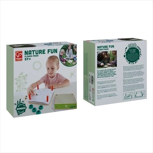 Пресс для цветов Hape Nature Fun Гербарий с красками (E5574): Производитель HAPE