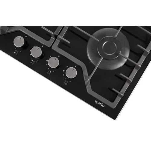 Варочная поверхность газовая Ventolux HSF640-P3G CS (BK): Размеры для встраивания (ШxГ) 55x47 см