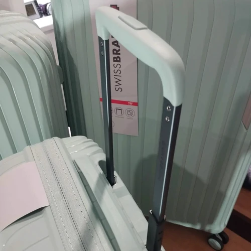 Чемодан Swissbrand Narberth (L) Light Mint (SWB_LHNAR007L): Фактура Матовая