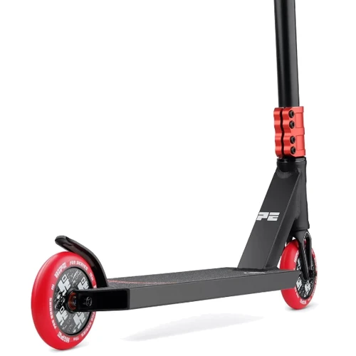 Самокат трюковый Hipe H4 Black/Red: Тип колес литые