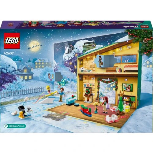 Конструктор LEGO Friends Новогодний календарь (42637): Количество деталей, шт. 272