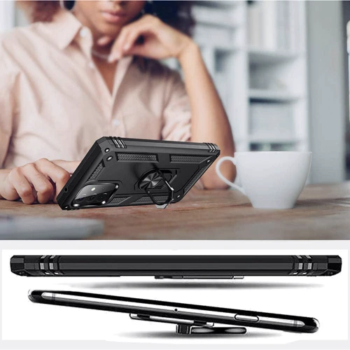 Чохол для телефона BeCover Military Black for Samsung A725 Galaxy A72 (706061): Плівка в комплекті немає